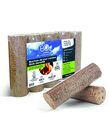 Holzbriketts TAG – Pack 9,65 kg – EO2
