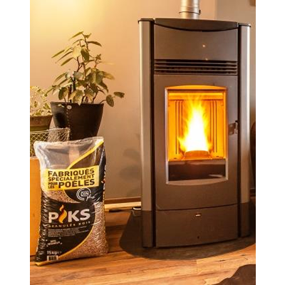 Holzpellets PIKS – 15 kg – DINplus