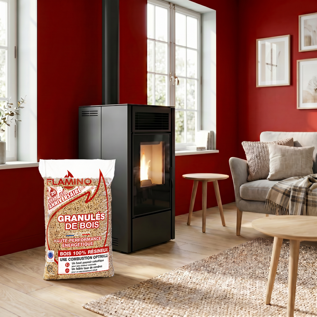 Holzpellets FLAMINO 72 Säcke à 15 kg