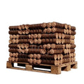 Presslinge – Laub- + Nadelholz – 1/2 Palette 480 kg