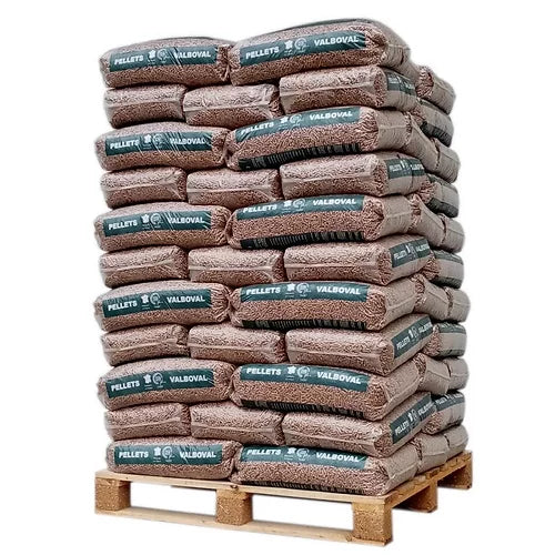 Pellets Valboval – Palette mit 65 Säcken à 15 kg